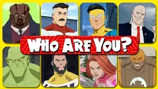 Discover Your Invincible Character! | Personality Quiz!