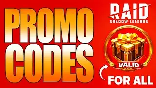 САМЫЕ АКТУАЛЬНЫЕ❗Промокоды Raid Shadow Legends🔥2024