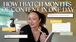 How To Get Ahead Of Your Content with These Batching Tips