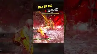 MAX DAMAGE Axe Build vs Gna Boss Fight NG+ GMGOW | God of War Ragnarok  #highdamagebuild