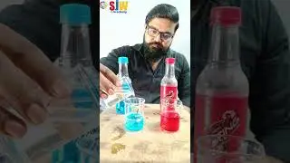 Sting and bleaching liquid #shorts #shortsvideo #sjw  #scienceexperiment #sciencefacts #experiment