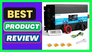 Bietrun 2000W Pure Sine Wave Inverter, Car Power Inverter 12V to 120V AC