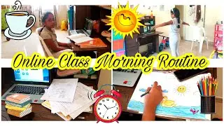 Online School Morning 🌞 ROUTINE 2021| 📚 😊  Online Class/Activities/Drawing/Music/PT & More Classes