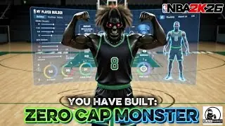 *NEW* BEST 7FT CENTER BUILD for ZERO CAP BREAKERS is ALL AROUND DOMINATING in NBA 2K26 REC & PRO-AM!