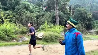 Sunday special 1600 मीटर timing. आज TA वाले भी मैदान मे.
