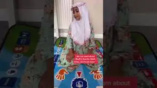 Interactive Kids Prayer Mat #shorts
