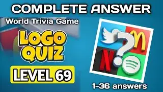 Logo Quiz, World trivia game | level 69 answers @brainitquizzes  #logoquiz