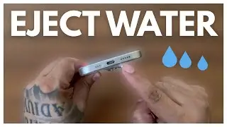 How to Eject Water from iPhone 16/15 Speaker (iPhone Water Eject Shortcut)