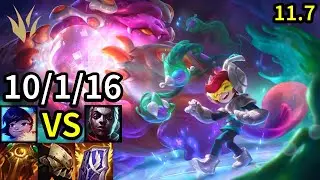 Nunu & Willump Jungle vs Ekko - KR Grandmaster | Patch 11.7