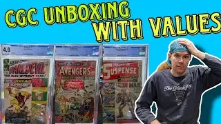 CGC Unboxing Silver Age Marvel Keys + Values