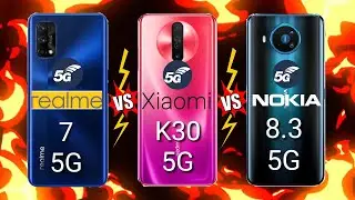 REALME 7 5G VS XIAOMI K30 5G VS NOKIA 8.3 5G Which is BEST?