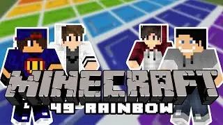Minecraft Parkour: Rainbow 49 [5/x] w/ Undecided, Tomek, Piotrek
