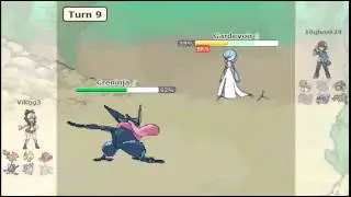 Pokemon Showdown OU Battle - Physical Greninja Sweep