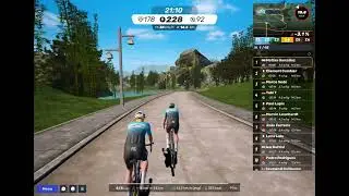 MyWhoosh Crit Racing 2&ordm; Position 