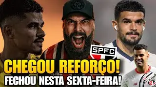 NEGÓCIO FECHADO! REFORÇO CHEGA SEGUNDA NO SÃO PAULO! LUCAS RAMON; CAULY | NOVA PARCERIA E+ DO SPFC