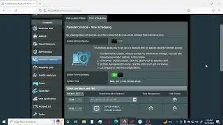 How to Setup Parental Control on ASUS RT-AC86U Merlin Router