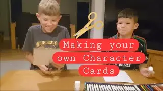 How to make your own Character TCG Cards with Orlando Kid UK.. PART 1!  Inspired by @ILikestuff54