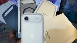 UNBOXING 📦 iPhone Air Apple Cases and Battery Pack! 