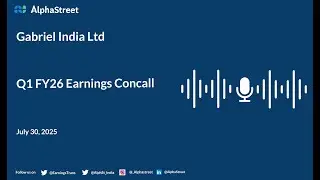 Gabriel India Ltd Q1 FY2025-26 Earnings Conference Call