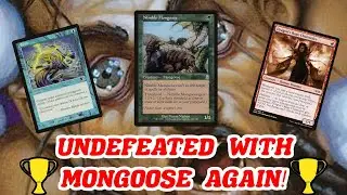 UNDEFEATED WITH MONGOOSE AGAIN! Legacy Canadian Threshold trophy winning league MTG