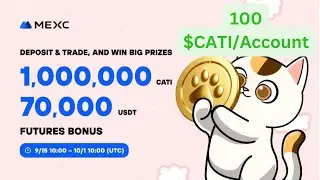 MEXC x Catizen Deposit Contest: Deposit & Trade to Share 1,000,000 CATI & 70,000 USDT Futures Bonus
