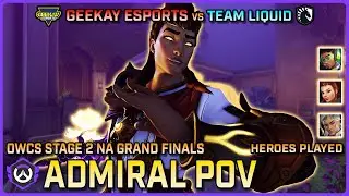 [ Admiral ] Team Liquid vs Geekay Esports | Grand Finals | OWCS NA Stage 2