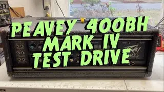 Testing a Peavey 400BH Mark IV Bass Head Amplifier