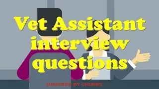 Vet Assistant interview questions