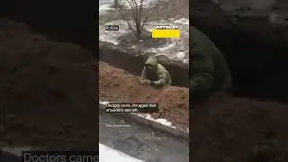 Former Russian Soldier Dug a Trench in His Yard #warinukraine