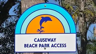 Beack Walk @ Causeway Beach Park - 4K 360 - 12/23/25