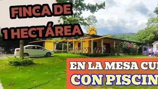 #finca en venta de 1 hectárea en 630 mill negociables en #lamesacundinamarca a 15 min del pueblo.
