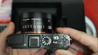 Sony Cyber-shot DSC-RX1 Unboxing