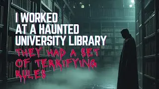 I WORKEDAT A HAUNTEDUNIVERSITY LIBRARYTHEY HAD A SET OF TERRIFYING RULES