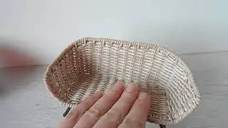 Dollhouse wicker sofa