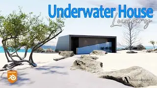 Underwater Luxury House made in Blender
