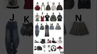 pick your outfit - downtown/Y2K/grunge edition #downtowngirl #y2k #grunge #pickyouroutfit #outfit
