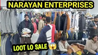 Narayan Enterprises Sale Live 😱| Heavy Jackets Hoodies Sweatshirts Shoes | Shoes Giveaway 😍