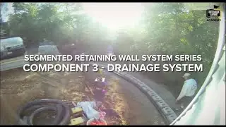 OLS Academy - Segmented Retaining Wall System - Component 3 - Drainage System