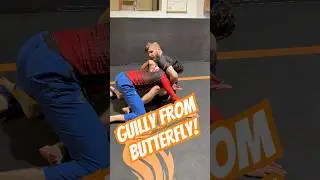 Setting Up a Guillotine Choke from Butterfly Guard