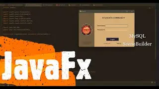 JavaFX project with MySQL Database Connection