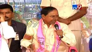 KCR clarifies reasons for early polls || Telangana Assembly dissolution || Telangana Bhavan - TV9