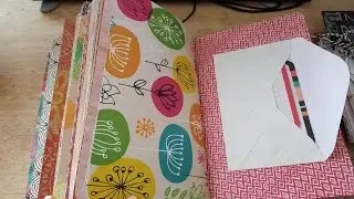 Junk Journal Flip: Colorful Handsewn Journal (Custom Order)
