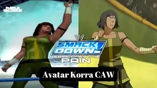 Avatar Korra CAW Formula | WWE Smackdown! Here Comes the Pain