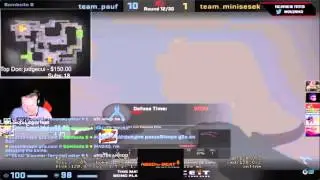 CS:GO - Pasha Crazy 1 vs 5 Ninja Defuse On FPL