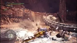 Monster Hunter World: Iceborne  | Barioth | Wall Smash Kill |