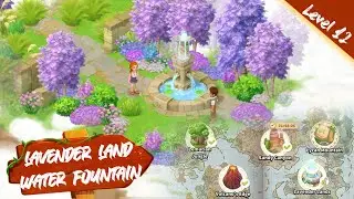 Family Farm Adventure - Lavender Land & Fountain of Water | Farming Game | Adventure Game | Level 12