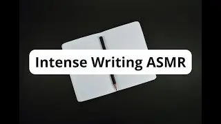 Dynamic Scribbling Symphony: Fast & Furious Writing ASMR