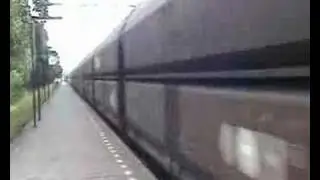 Friendly traindriver horn sound