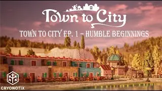 Town to City Ep. 1 – Humble Beginnings | Relaxing City Building, No Commentary