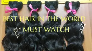 RAW UNPROCESSED INDIAN WAVY HAIR | HAIE SALE | ADORABLE HAIR SUPPLIERS